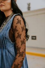 Floral Sheer Top
