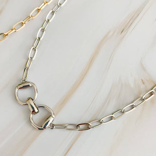 Snaffle Necklace