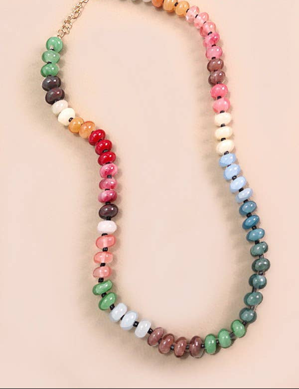 Earthy Bead Necklace