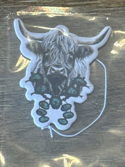 Highland squash blossom UNSCENTED car freshener