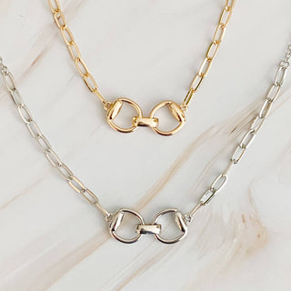 Snaffle Necklace