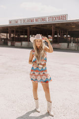Aztec Tank Dress