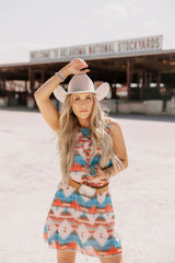 Aztec Tank Dress