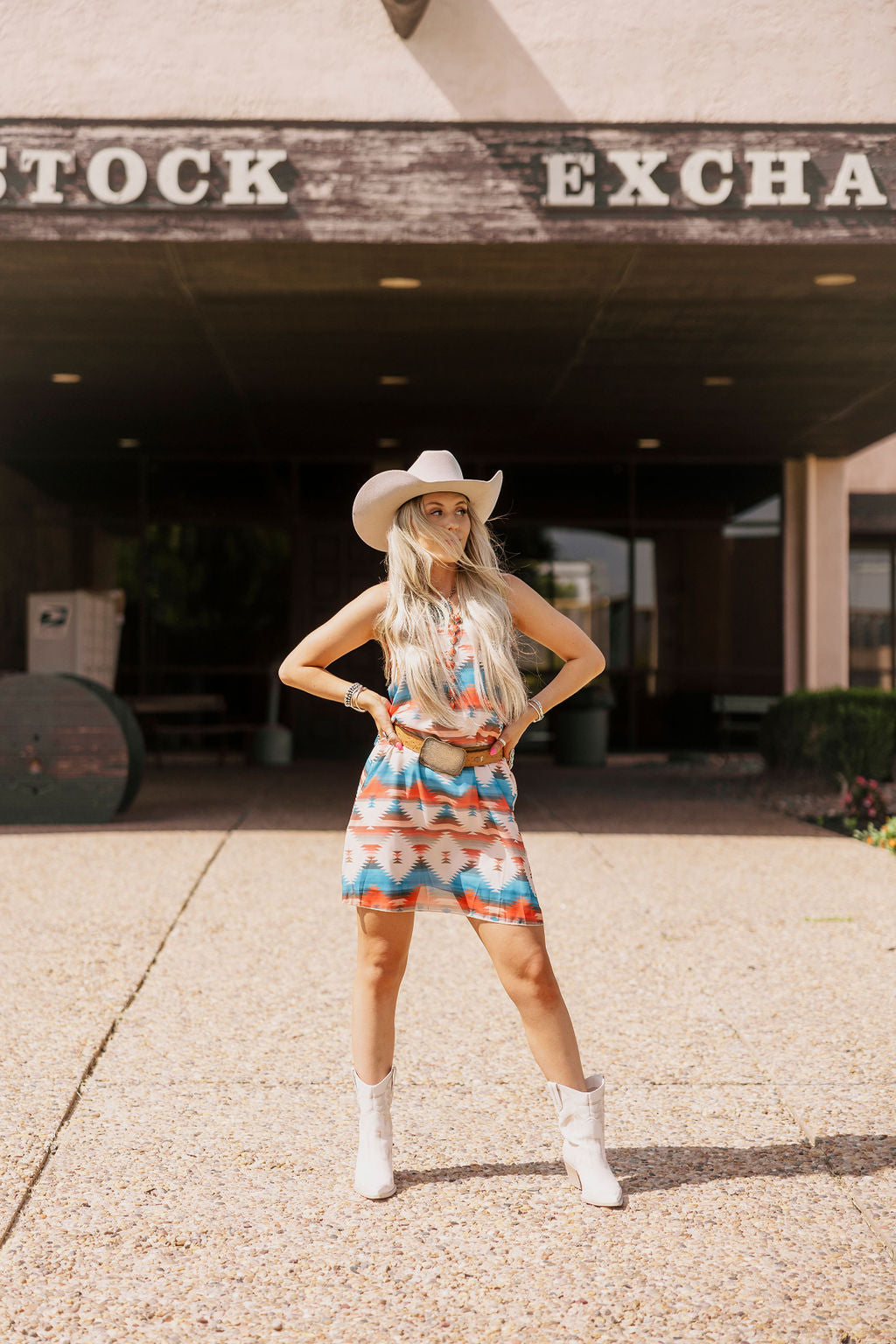 Aztec Tank Dress