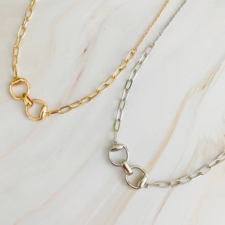 Snaffle Necklace