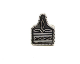 Boot Stitch Tag Ring