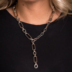 Chunky Silver Chain Necklace