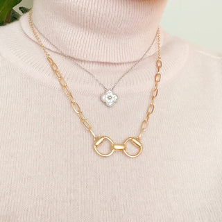 Snaffle Necklace
