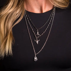 Western Multi Chain Necklace