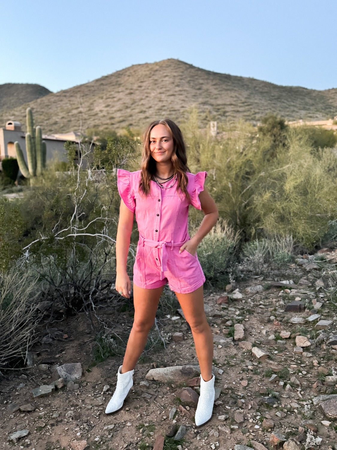 Denim Danny Romper