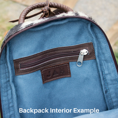 Backpack No White/Brown