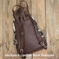 Backpack No White/Brown