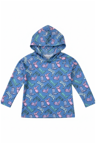 Boot Scootin' Kids Performance Hoodie