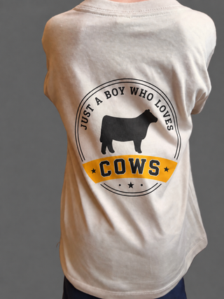 Just a Boy Cows Tee