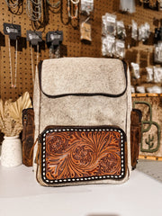Evangeline Cowhide Backpack #31