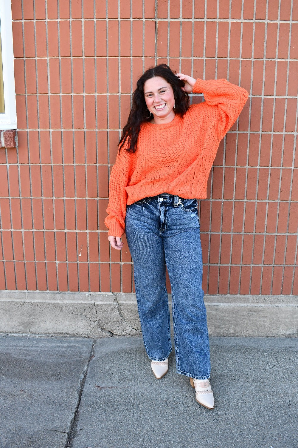 Cora Cable Knit Sweater