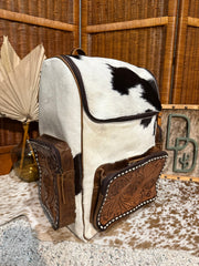 Evangeline Cowhide Backpack #85