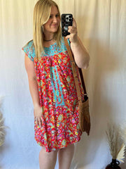 Elise Embroidered Dress