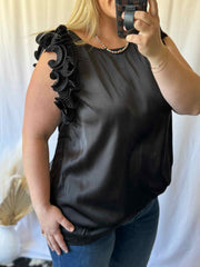 Frankie Frill Shoulder Top