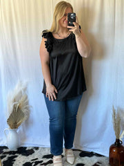 Frankie Frill Shoulder Top