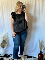 Frankie Frill Shoulder Top