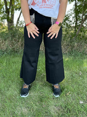 Rosa Rhinestone Jeans