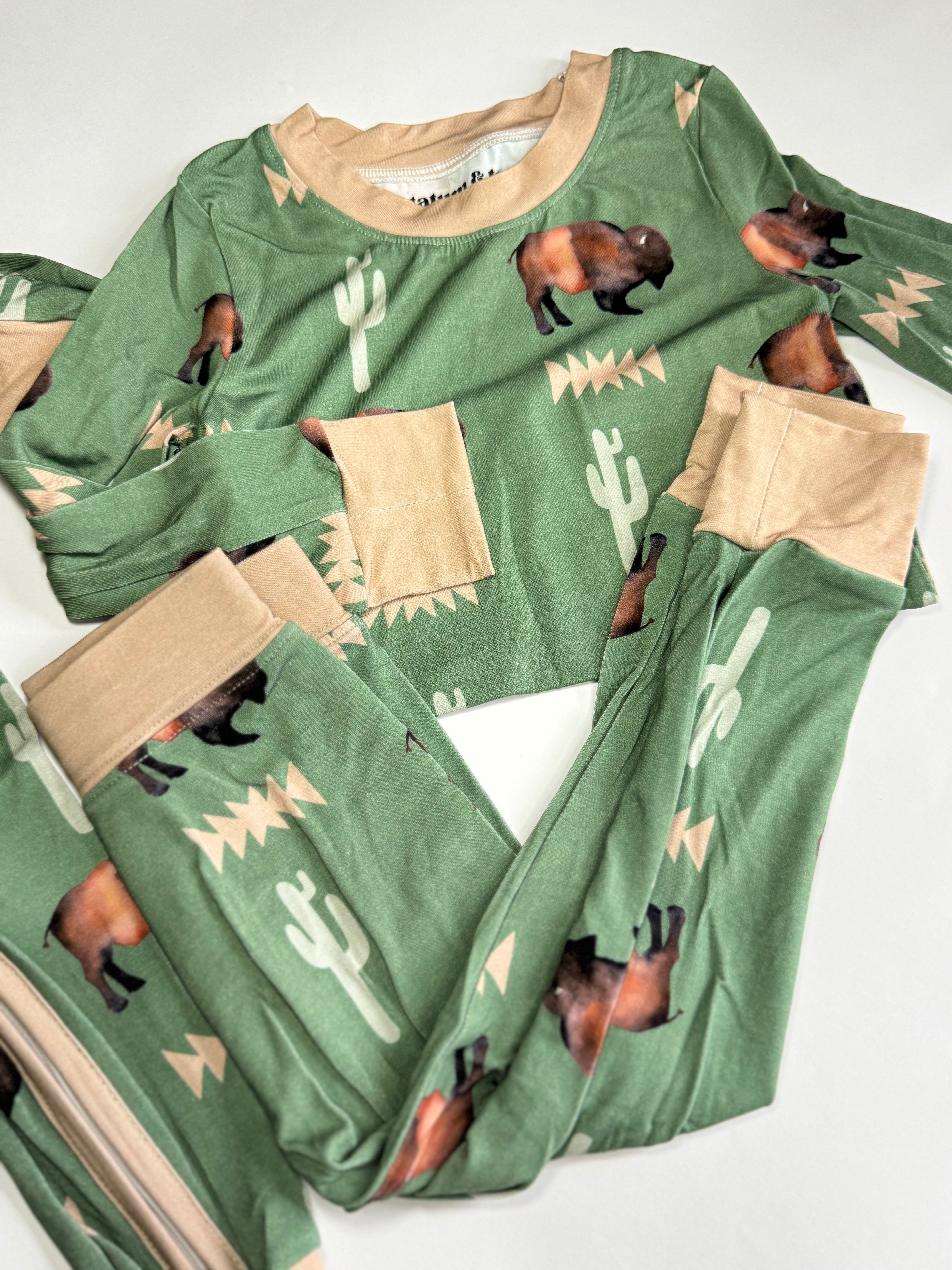 Buffalo Bamboo Toddler Set