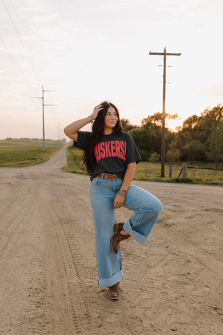 Nebraska Huskers Puff Tee