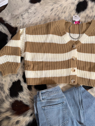 Striped Cardigan