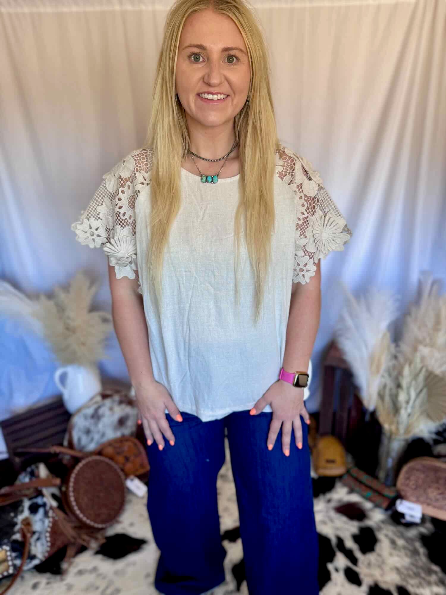 Luna Lace Blouse