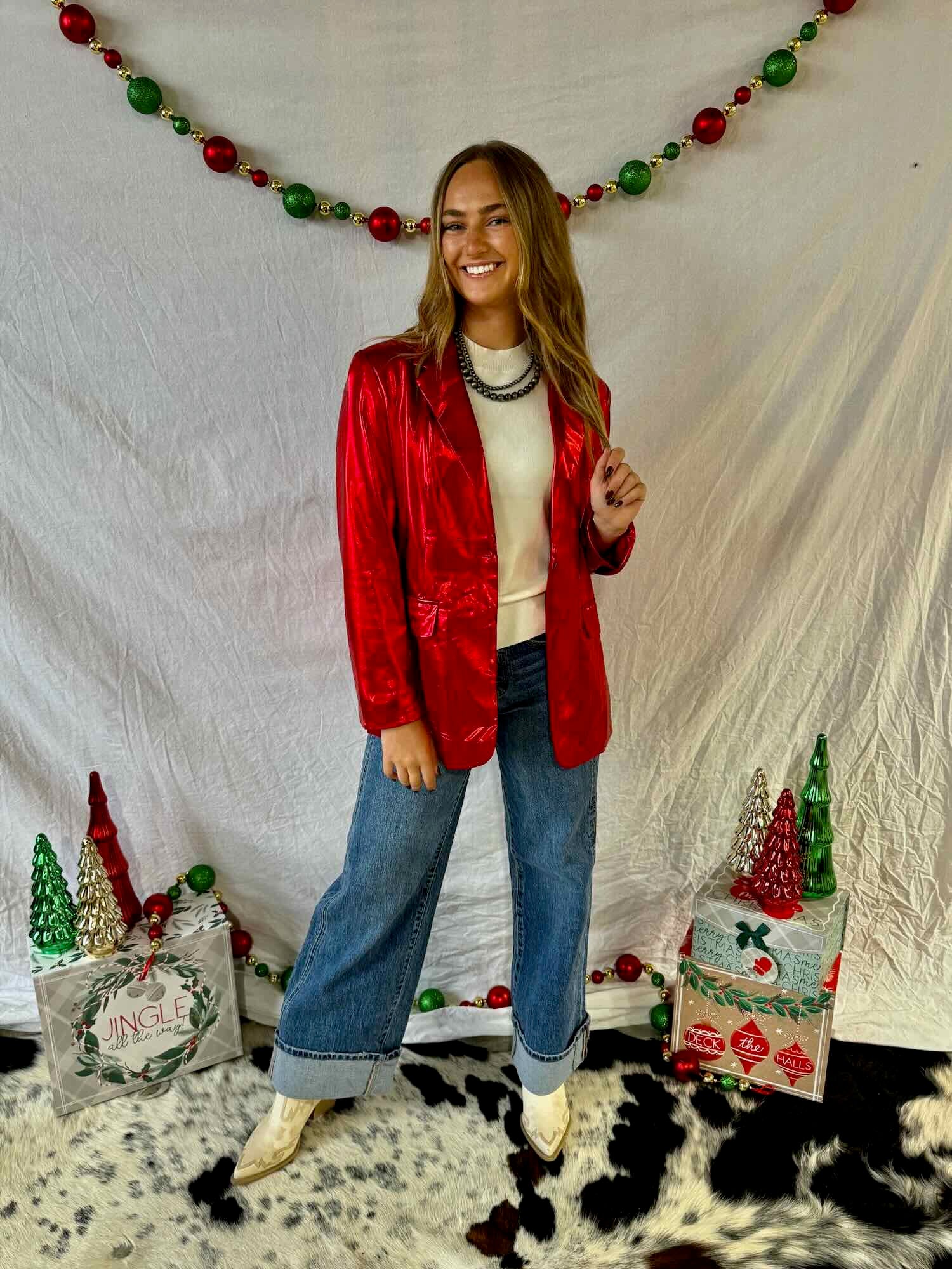 Metallic Blazer