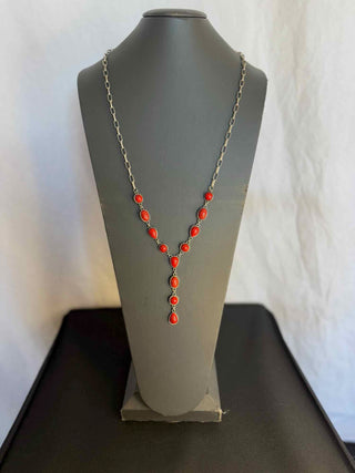 Stone Y Necklace