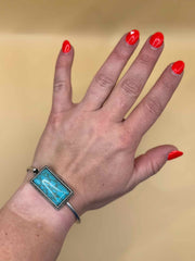 Stone Rectangle Bracelet
