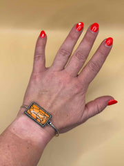 Stone Rectangle Bracelet