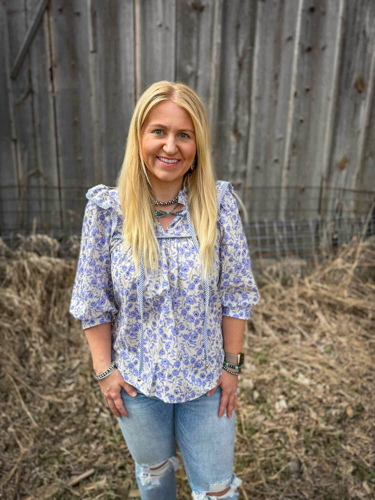 Frannie Floral Top