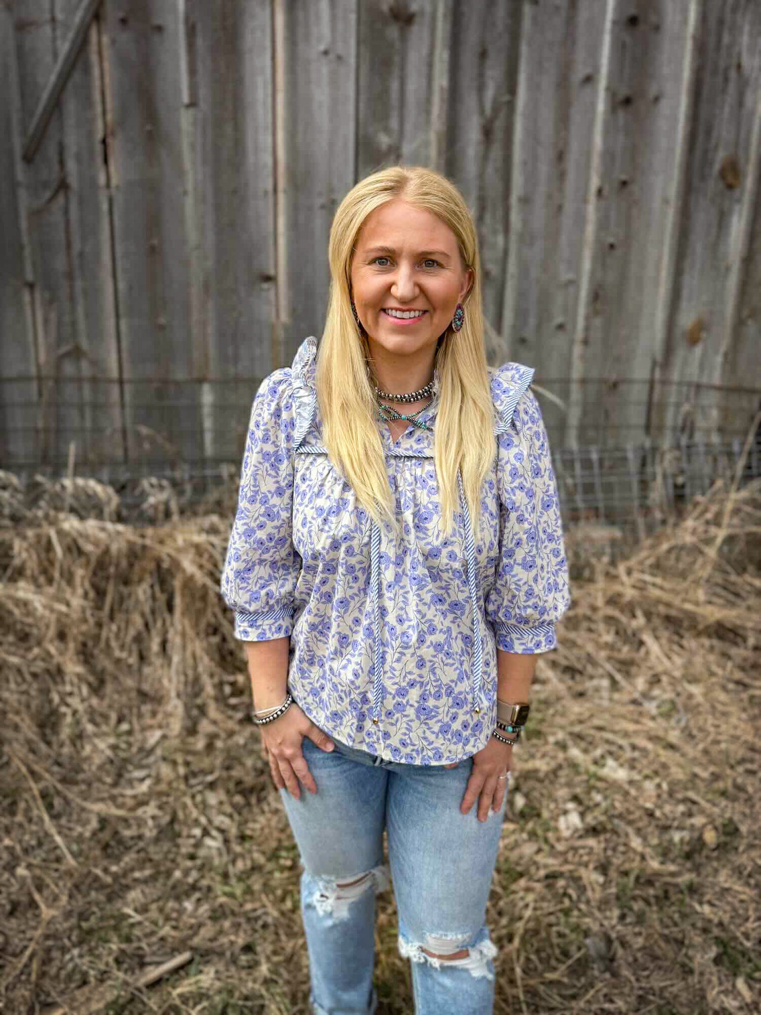 Frannie Floral Top