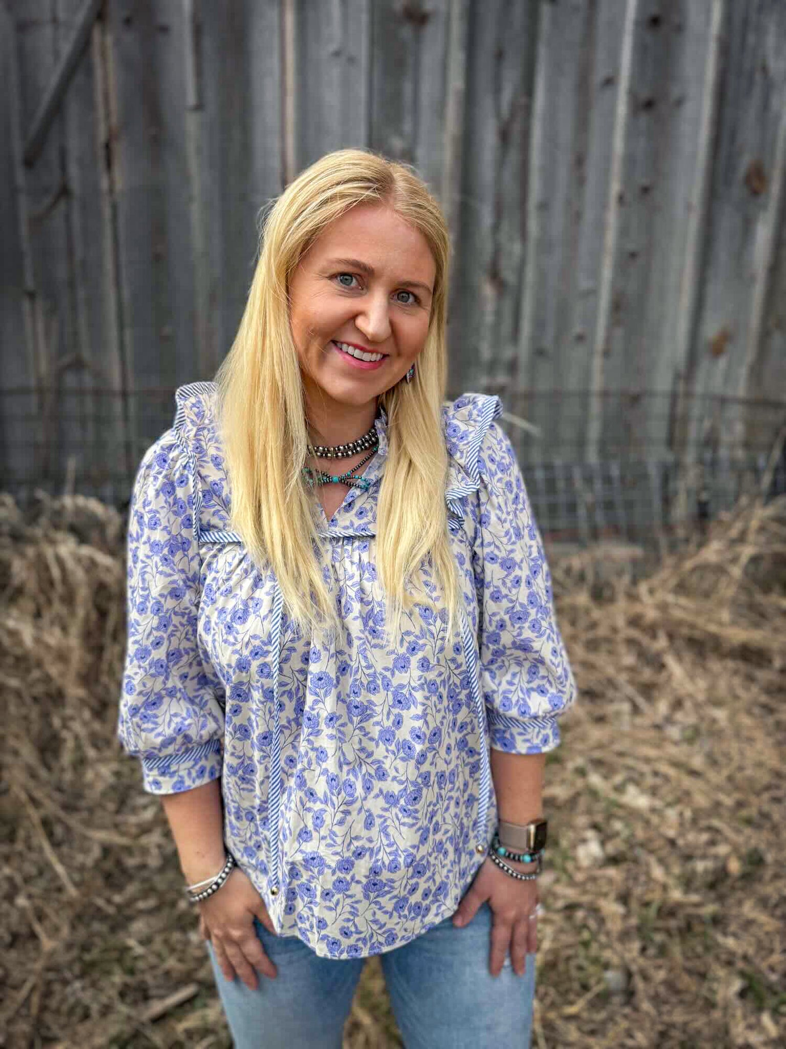 Frannie Floral Top