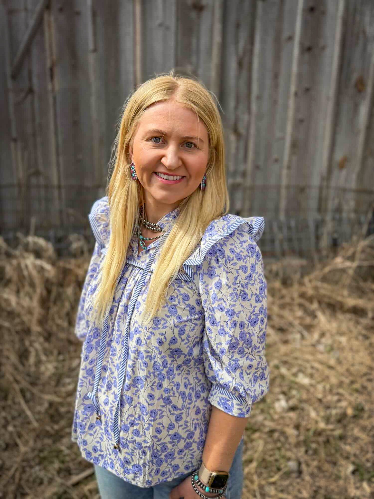 Frannie Floral Top