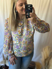 Liane Long Sleeve Floral Blouse