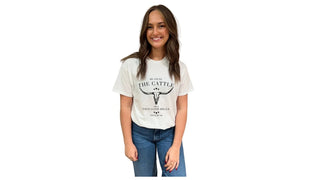 He owns the cattle Tee
