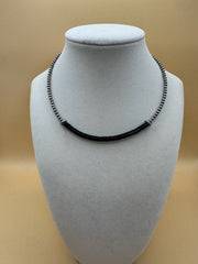 Black Onyx Heishi Choker