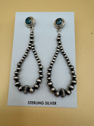 Hada Collection Ice Blue Earrings