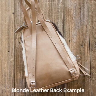 Cowhide Backpack