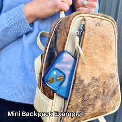 Mini Backpack Dark Brown