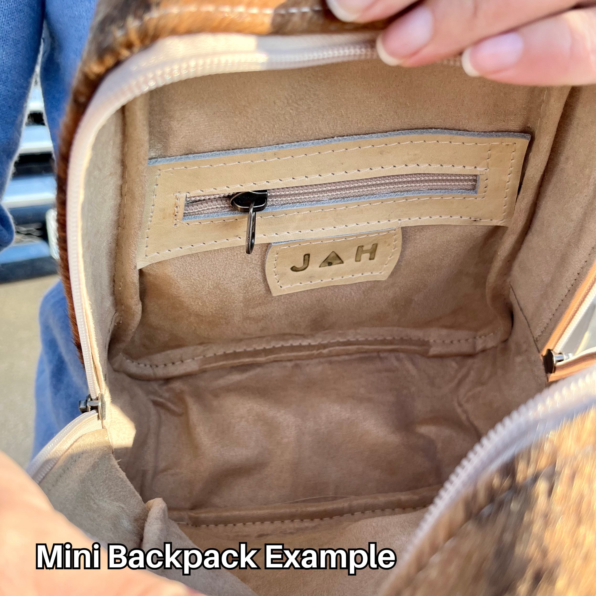 Mini Backpack Dark Brown