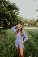 Betsy Bubble Sleeved Romper