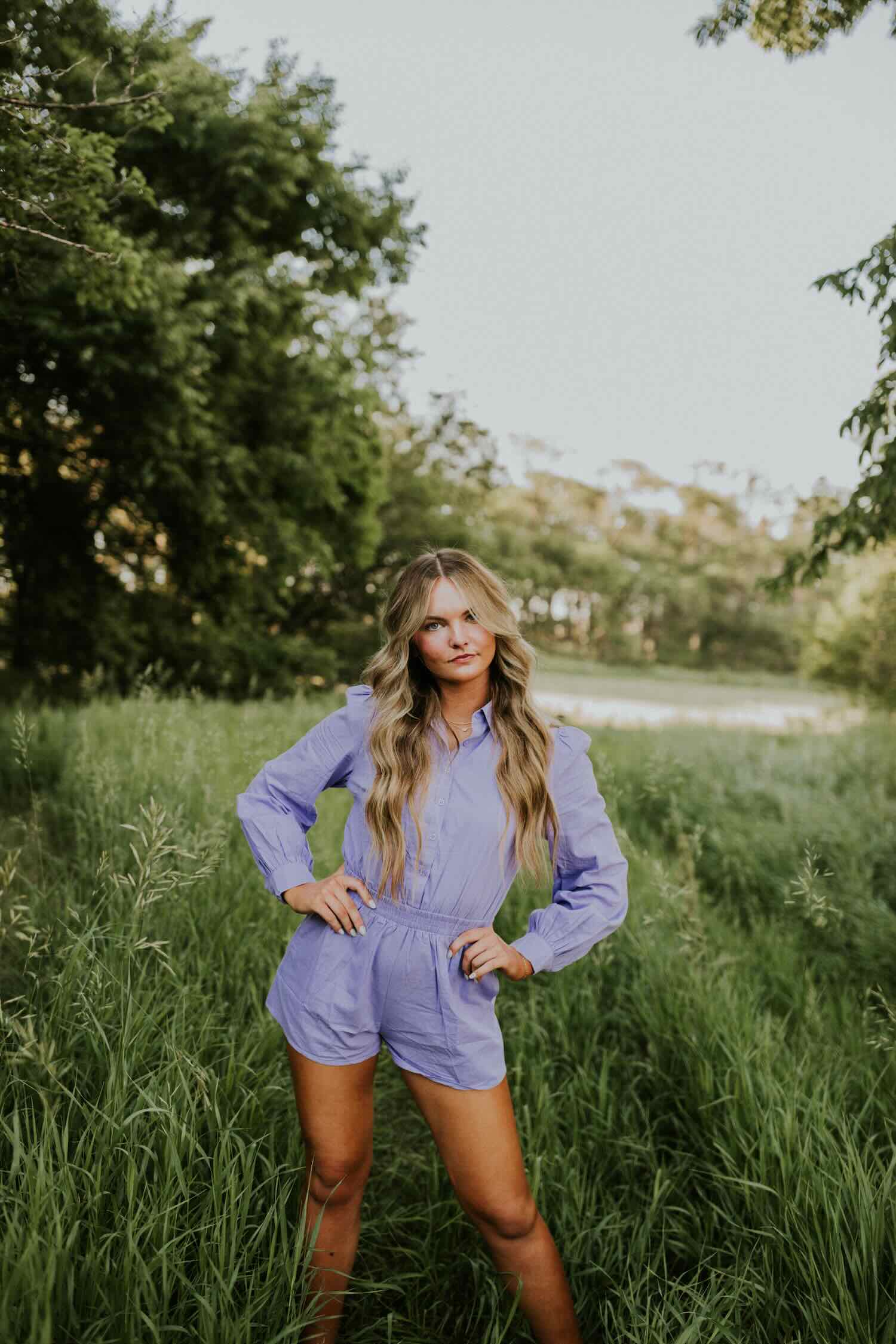 Betsy Bubble Sleeved Romper