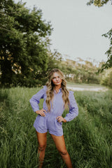 Betsy Bubble Sleeved Romper