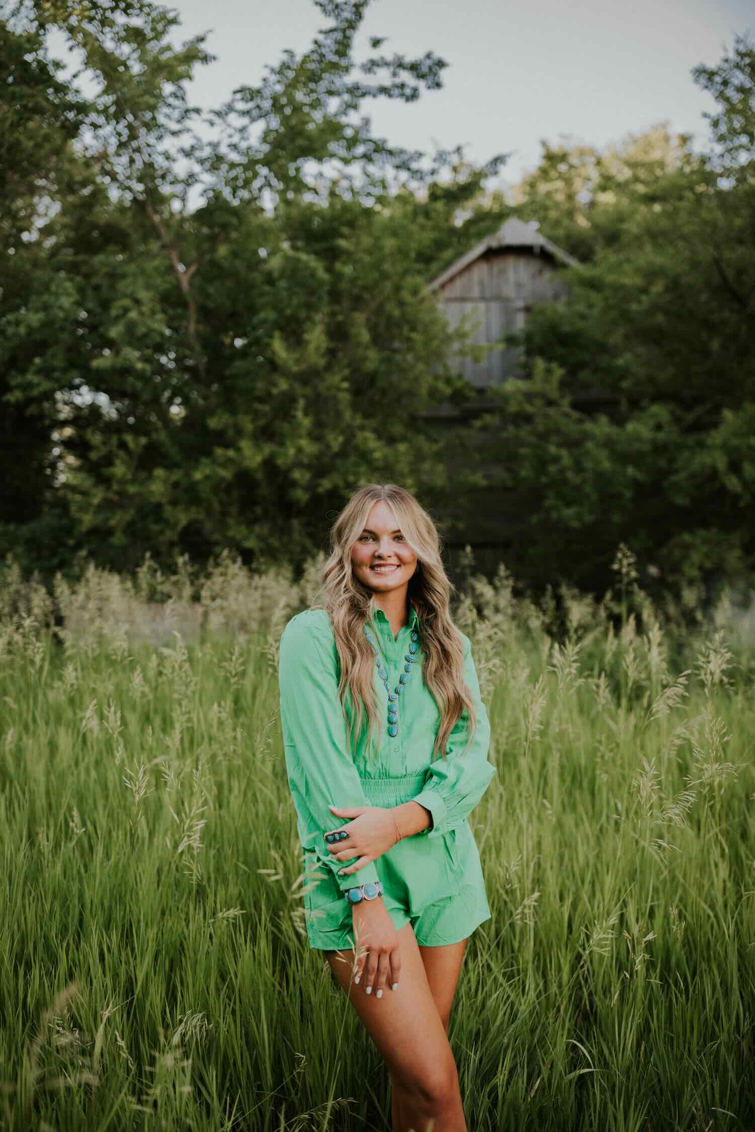 Betsy Bubble Sleeved Romper