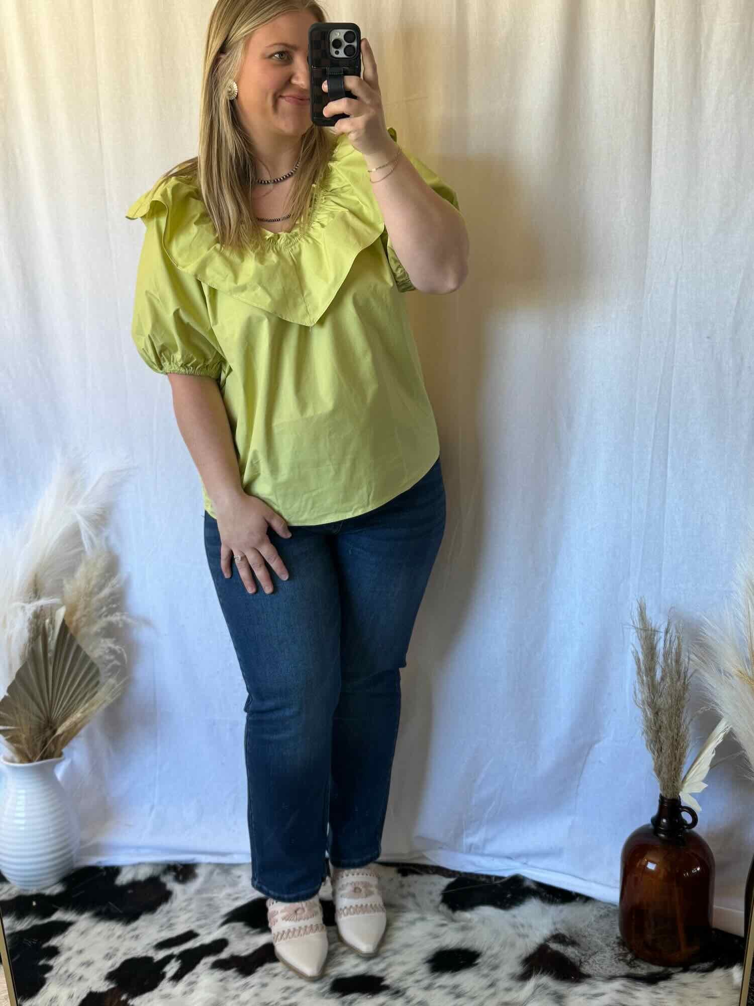 Reba Ruffle Blouse